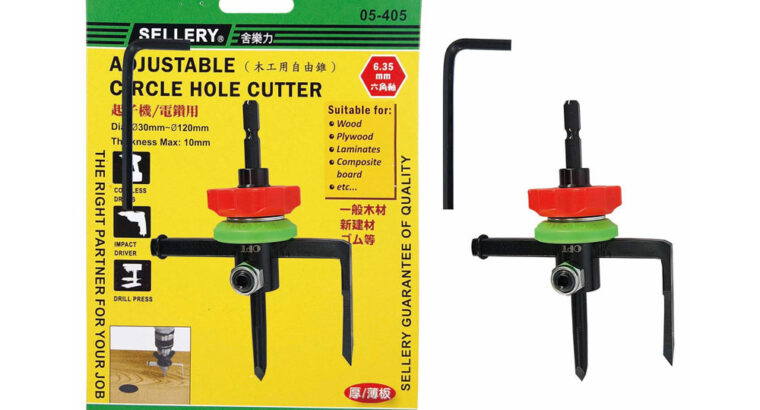 ADUSTABLE CIRCLE HOLE CUTTER