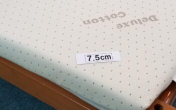 High resilience mattress thickness 7.5cm 120 × 200cm semi double size