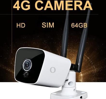 4G Outdoor Bullet CCTV Camera