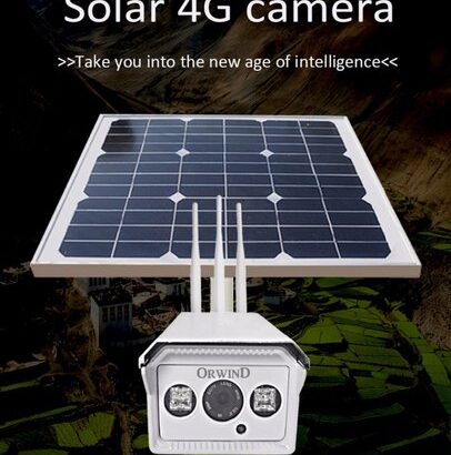 4G Sun Solar Camera Wireless