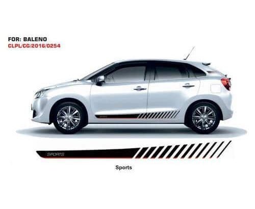 Maruti Baleno Car Graphic