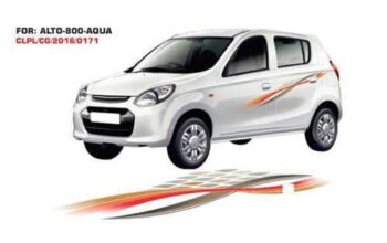 Maruti Alto-800-Aqua Car Graphic