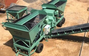 Mobile Concrete Batching Plants