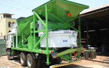 Portable Concrete Batching Plant