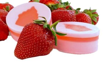 Strawberry Handmade Bath Soap