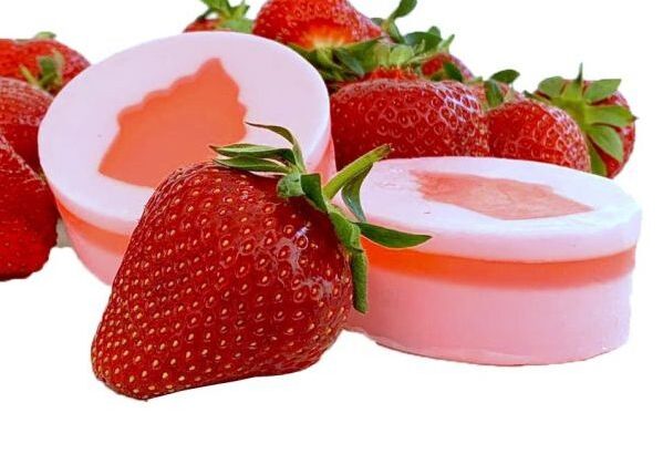 Strawberry Handmade Bath Soap