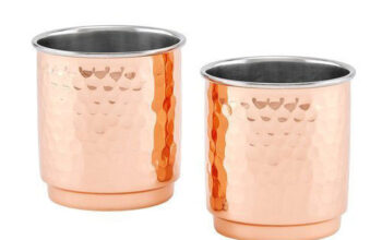 Copper Stainless Steel Drinking Tumbler