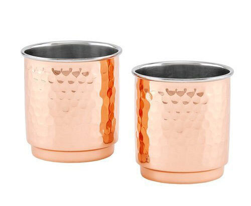 Copper Stainless Steel Drinking Tumbler