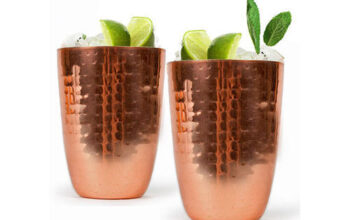 Pure Copper Hammered Julep Cup