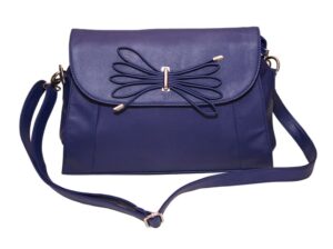 Essart P.U. Leather Women Handbag- 71173-Blue