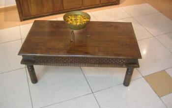 Wooden Carved Coffee Table