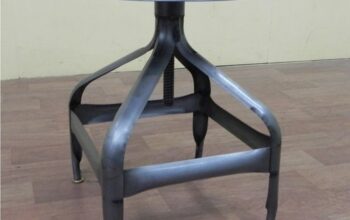 Iron Revolving Stool