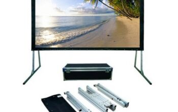 Fast Folding Projection Screens