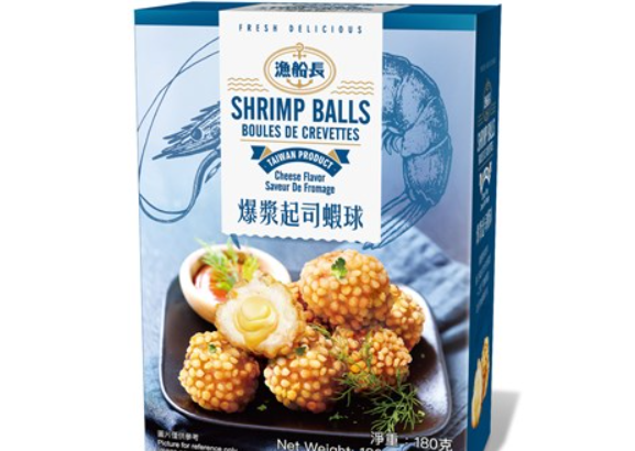 Mr. Fisherman- Cheese Shrimp Balls