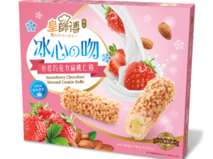 Mr. Huang- Strawberry Chocolate Almond Cookie Roll