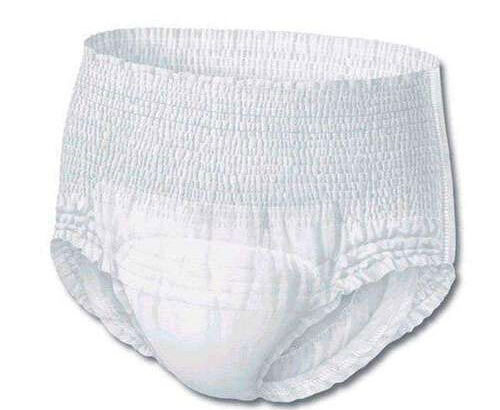 White Adult Diaper