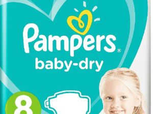 Baby diapers pamper dry