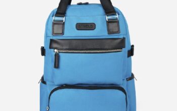 Hunk Sea Blue and Black Laptop Bag