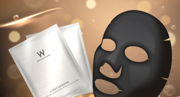 24K Gold Anti-Aging Power Bincho Charcoal Mask