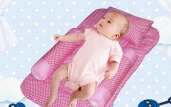 Pink Baby Mattress Set