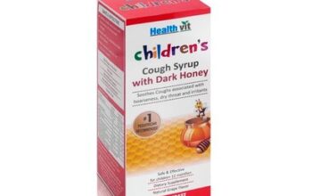 Children’S Cough Syrup With Dark Honey