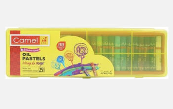 Camel Oil Pastel With Reusable Plastic Box – 25 Shades