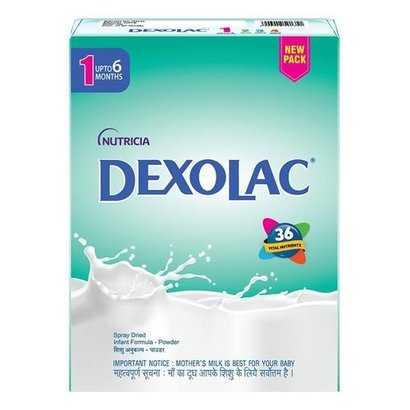 Dexolac Stage 1 Infant Formula Milk Powder For Babies Upto 6 Months