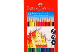 Faber-Castell Bi-Color Pencil Set – Pack Of 12 (Assorted)