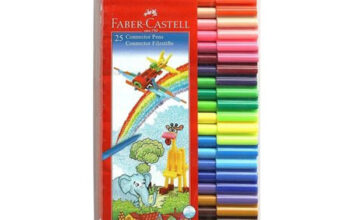 Faber-Castell Connector Pen Set – Pack Of 25 (Assorted)