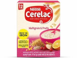 Nestle Cerelac Baby Cereal With Milk, Multigrain & Fruits