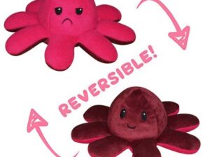 Reversible Octopus Soft Plush Toy